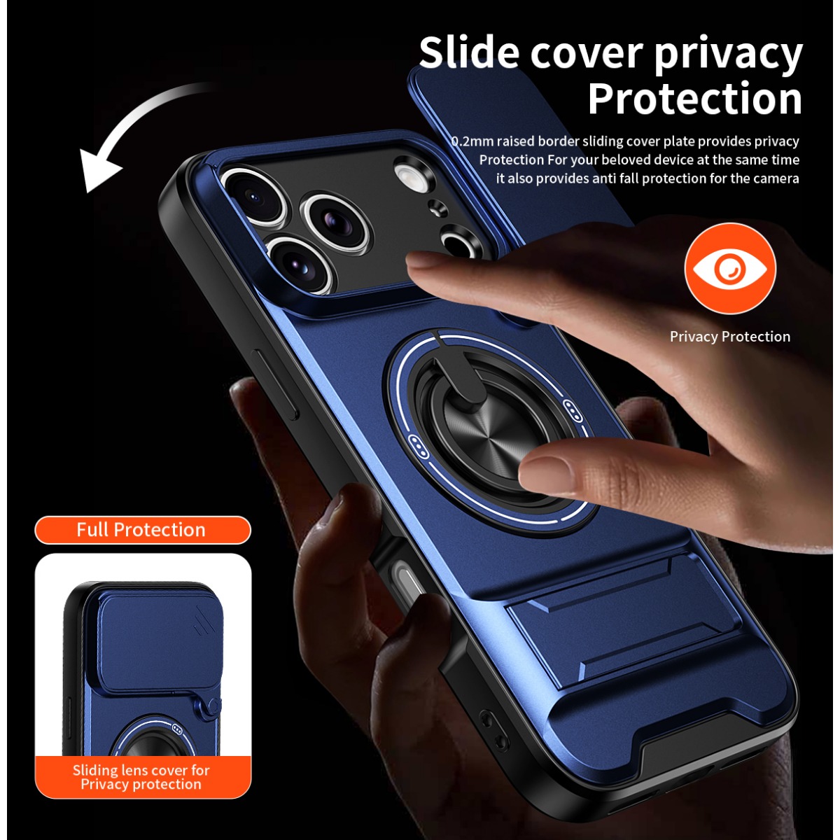 Funda de Lujo con Anillo Magné - Taco Stand Holder reseña y precio